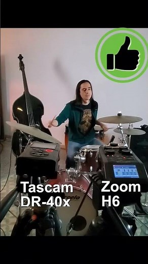 tascam vs zoom #shorts