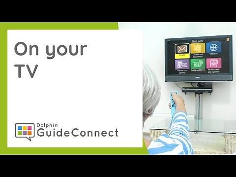GuideConnect on Your TV, with a Remote Control