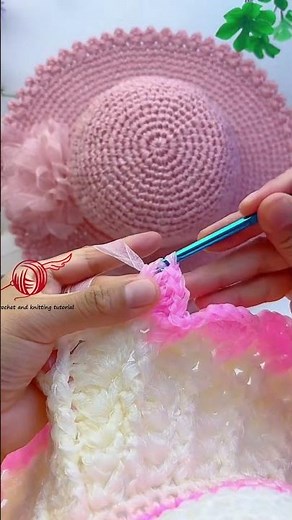 Summer crochet hat #crochet #crocheter #diy