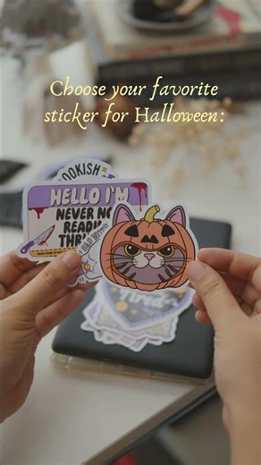 Choose your favorite sticker for Halloween #stickers #halloween #spookyseason