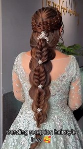 trending reception hairstyle ideas latest bridal hairstyle fashion viralvideo shorts 🥰🙏😍❤️