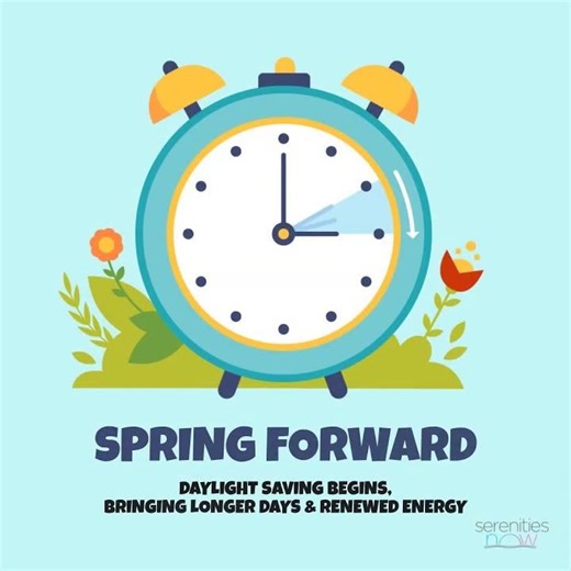 Friendly reminder - spring forward tonight.