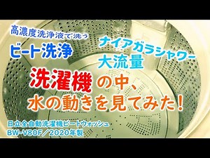 Exploring the Dynamic Flow of Water in a Japanese Washing Machine!