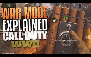 【中文字幕】《使命召唤：二战》战争模式详解【Drift0r】