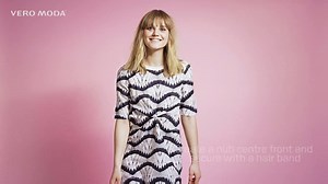 10K views · 49 reactions | See how to add instant shape to your loose dress :) | VERO MODA | Facebook