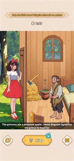 Brain Puzzle Tricky Quest Level Solution Dwarf Prince Walkthrough Gameplay Hint Answers Game