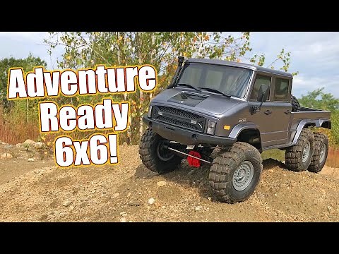 Explore New Off-Road Trails With Extra Grip! Axial Racing SCX10 II UMG10 6x6 Review | RC Driver