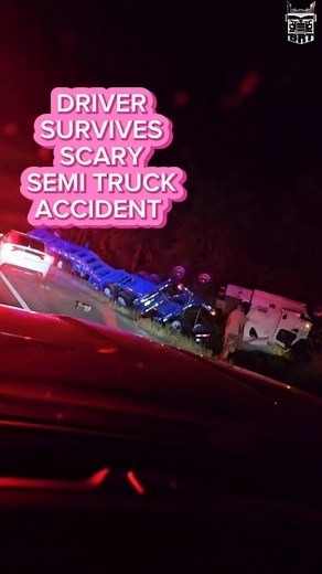 2.4K views · 28 reactions | Driver is okay! Any advice to help prevent SEMI TRUCK accidents?#bigrigtees #trucking #truckdriver #chrome #tractortrailer #dieseltrucks #peterbilt #kenworth #volvo #largecars #internationaltrucks #macktrucks #freightliner #BRT #otrdriving #brtrevolution #truckdaily #dieselnation #largecar #truckerlife #cdl #semilife #trucks #bigrig #truckin #chickenlightsandchrome #semitruck | BigRigTees.com | Facebook
