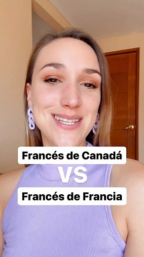 Francés de Francia VS francés de Canadá 🇫🇷🇨🇦 #clasesdefrances #canada #francia #frances | Francés con Marie