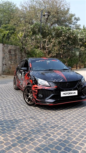 Motorik Detailing on Instagram: "Baleno car ready for event 100+ design www.motorik.in Contact us 📞 +91 844-8900-177, +91 892-9999-350 -------------------------------------- Google location- MOTORIK, Sultanpur, New Delhi 110030 '''''''''''''''''''''''''''''''''''''''''''''''''''''' Install graphics Alloys paint 🏎️💥Baleno car ready for event✨ō͡≡о #Baleno #newlook #upgradecar #grills #alloys #graphics #caolourfull #black #wrap #delhi #india #delhiindia #motorik #car #carwork #ppf #car"