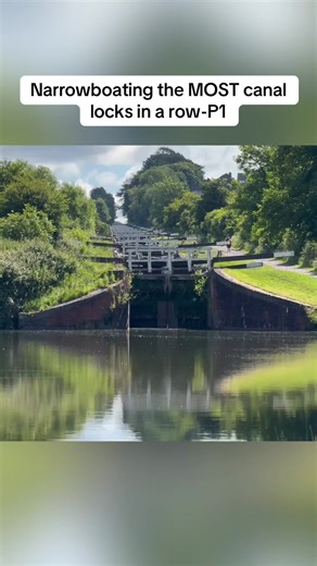 Narrowboating Through the Most Canal Locks in a Row