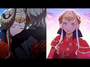 Fire Emblem Three Houses: Edelgard Marriage & Romance (C - S Support) [Church/Edelgard Route]
