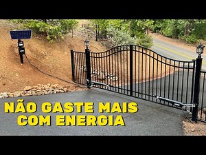 Como Automatizar Portão Eletrônico Com Energia Solar