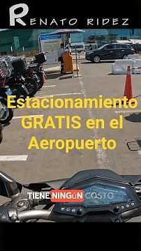 How to get to the airport by motorcycle, free parking for motorcycles #renatoridezfyp #renatoridez