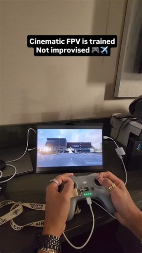 Drone Content Company on Instagram: "Cinematic FPV doesn’t start on a live set — it starts in the simulator 🎮 Every smooth line, controlled dive, and clean pass is trained long before a real drone ever leaves the ground Tools like Liftoff FPV allow pilots to refine muscle memory, camera movement, and timing without risk This is how professionals prepare before delivering cinematic FPV for real-world productions #DroneContentCompany"