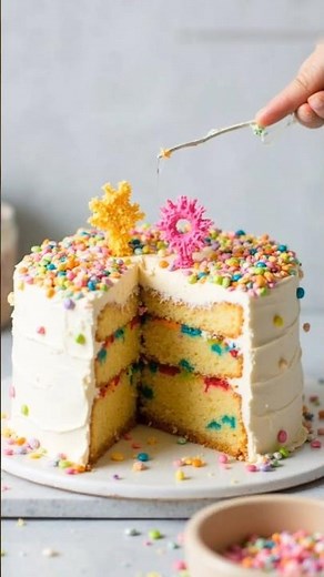 Piñata Cake in 30 Minutes! 😱🎉 Super Easy Recipe 🍰✨