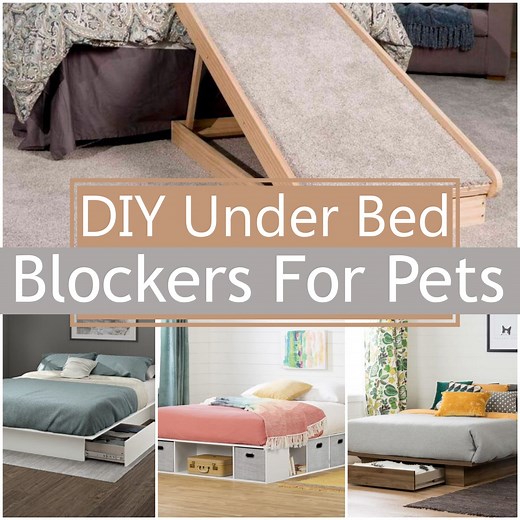 14 DIY Under Bed Blockers For Pets