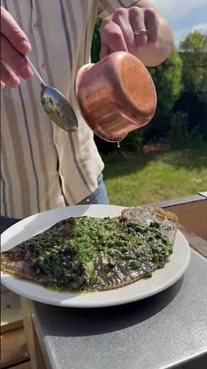 Tommy Banks makes Turbot on the Kasai Grill
