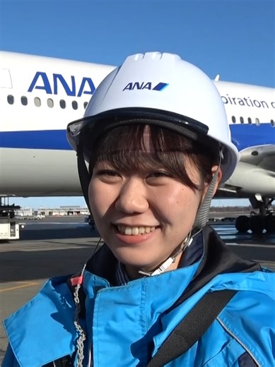 【極寒の舞台裏】吹雪舞う冬のANA新千歳空港を支えるグラハン社員の1日に迫る⛄️ #allnipponairways #グランドハンドリング #新千歳空港 #冬