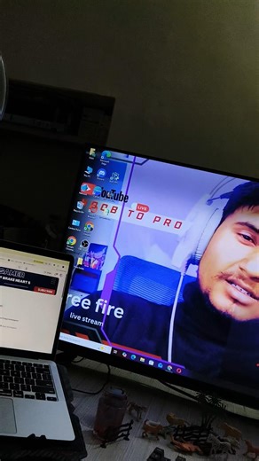 Gaming desktop setup ll laptop or desktop setup #khichigamer #funny