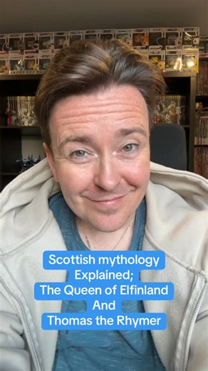 5.4K views · 2.5K reactions | How a man called Thomas the Rhymer met the Queen of Elfinland - Scottish mythology explained; the Queen of the Elves #scotland #scottishculture #mythology #folklore #thomastherhymer | Kenny Boyle - Actor and Playwright | Facebook