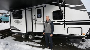 Brian Biccum gives us a quick tour of his "Best Deal on the Lot" for our Online RV Sale! Amazing features, counterspace and layout in this ultra-lite, easy towing Grand Design Imagine 22RBE travel trailer. Year's Best savings and value...today thru Sunday! https://www.voyagerrv.ca/rv-2019-Grand-Design-Imagine-XLS-22RBE-ID6043.htm | Voyager RV Centre
