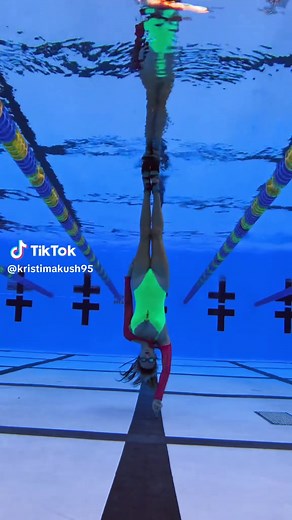 One Finger Handstand into Underwater Split