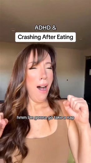 Hypermobility Coach on Instagram: "Do you crash after eating? Yes there can be a blood sugar component to this and I’m not saying it’s a one size fits all, but many of us can be dealing with dysautonomia as well! Blood sugar dysregulation and dysautonomia can sometimes go hand in hand. #adhdinwomen #pots #dysautonomia #adhshe #audhd #fyp"