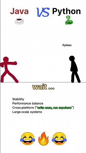 Python vs Java 🔥 أيهما أفضل لتعلم البرمجة في 2026؟ | Python vs Java Comparison #programming