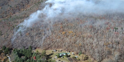 UPDATE: Monongahela National Forest’s fire  is now 85% contained after recent snowfall