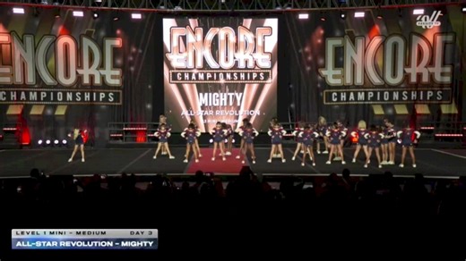All-Star Revolution - Mighty [2025 L1 Mini - Medium Day 3] 2025 Encore Grand Nationals