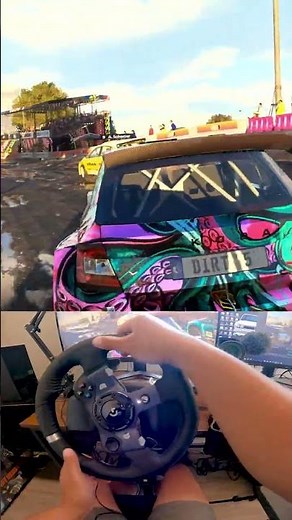 Dirt 5 better than Horizon 5? Logitech g920 wheel gameplay