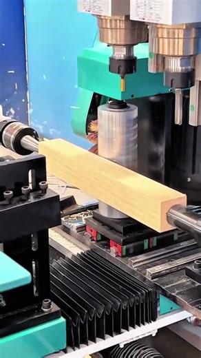 Modern Woodworking: How a 4-Axis CNC Machine Shapes Timber 🪵