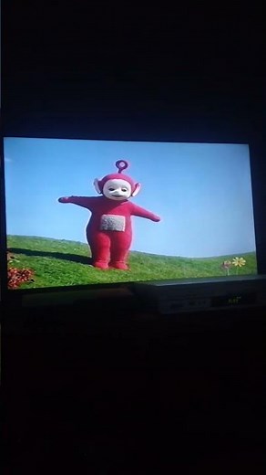 Dance With The Teletubbies Po Jumps On Her Scooter