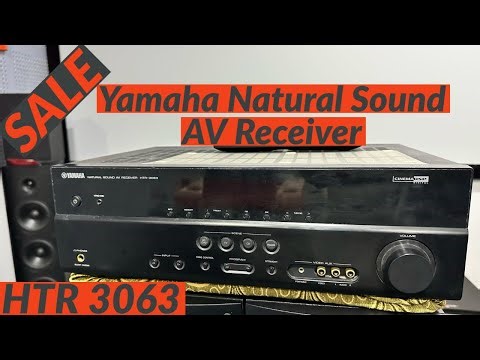Yamaha Natural Sound 5.1 AV Receiver HTR 3063 For Sale | 100 Watts @ 5 Channel