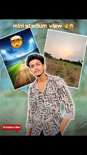 village mini stadium 🏟️ view ama goan ra chhota stadium 🏟️ 🤯😱#minivlog #ministadium #villagevlog