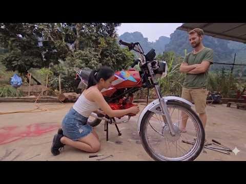 Beautiful Girl: Repair Challenge of Restoring a Honda Win 100 Motorcycle That Has Been Abandoned