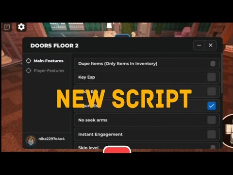 [FLOOR 2] DOORS Script GUI/Hack **pastebin** 2024