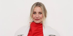 Cameron Diaz Makes a Rare Public Appearance in a Librarian-Core Accessory