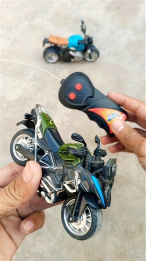 Remote Control Bike #bike #remotecontrol #rccar #diecast #scalemodel #modelcars #helicopter #lambo