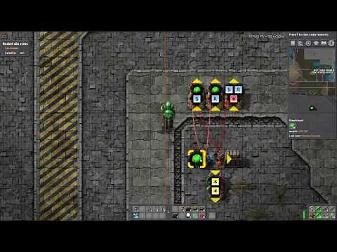Factorio SR Latch tutorial