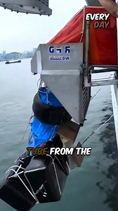 How Ships Deploy Emergency Rescue Boats Instantly 🚤 #fblifestyle | Everyday FAN