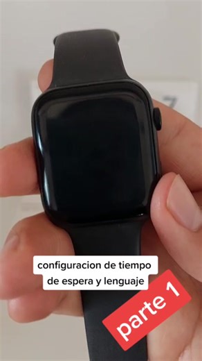Configuración de Tiempo de Espera y Lenguaje en Smartwatch T900 Pro Max