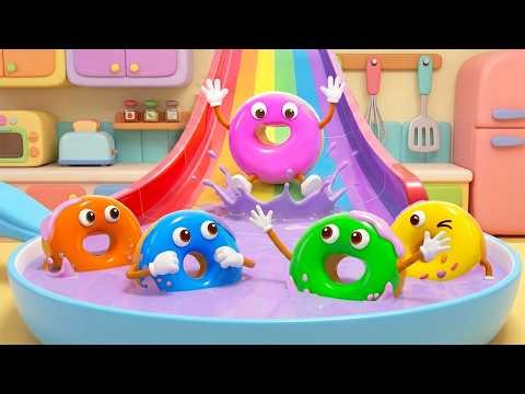 じゅっこのドーナツ | すうじのうた | 色を学ぶ | 人気童謡まとめ | 赤ちゃんが喜ぶ歌 | 子供の歌 | 童謡 | アニメ | 動画 | BabyBus
