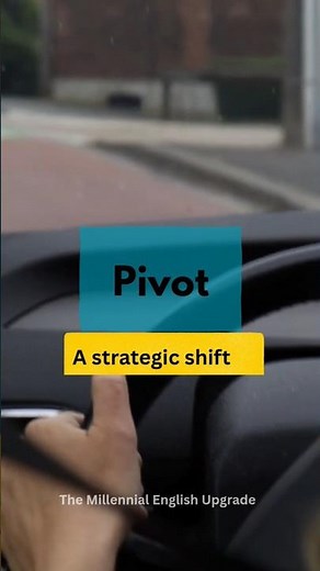 Resume vocab: Pivot| How to use Pivot? #freshers #advancedenglish