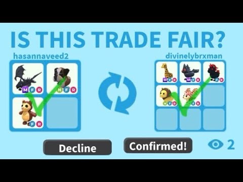 13 MINUTES OF TRADING! ADOPT ME MEGA HIGH TIERS & EXOTICS & MEGAS TRADING TRADED MY 3RD MEGA SHADOW😍