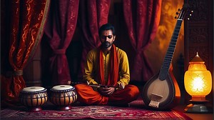 Indian Tabla & Sitar Instrumental Music - Traditional Classical Music for Meditation & Relaxation
