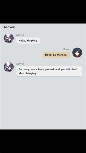 Blade and Ashveil’s reunion #honkaistarrail