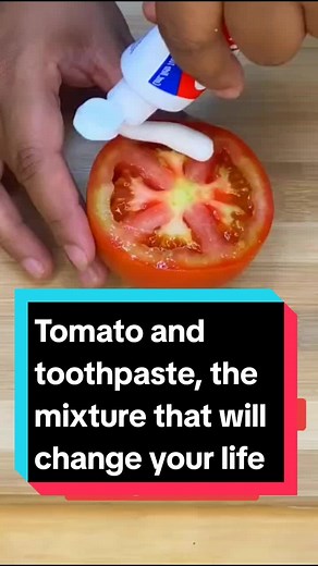 Tomato and Toothpaste: A Natural Skincare Secret