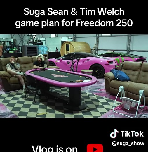 Suga Sean & Tim Welch game plan for Freedom 250
